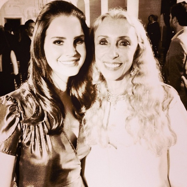 Franca Sozzani, Lana Del Rey, Instagram